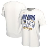 Men's Nike White Golden State Warriors 2022 NBA Finals Champions Celebration Parade T-Shirt