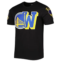 T-shirt Pro Standard Golden State Warriors Mash Up Capsule pour homme noir