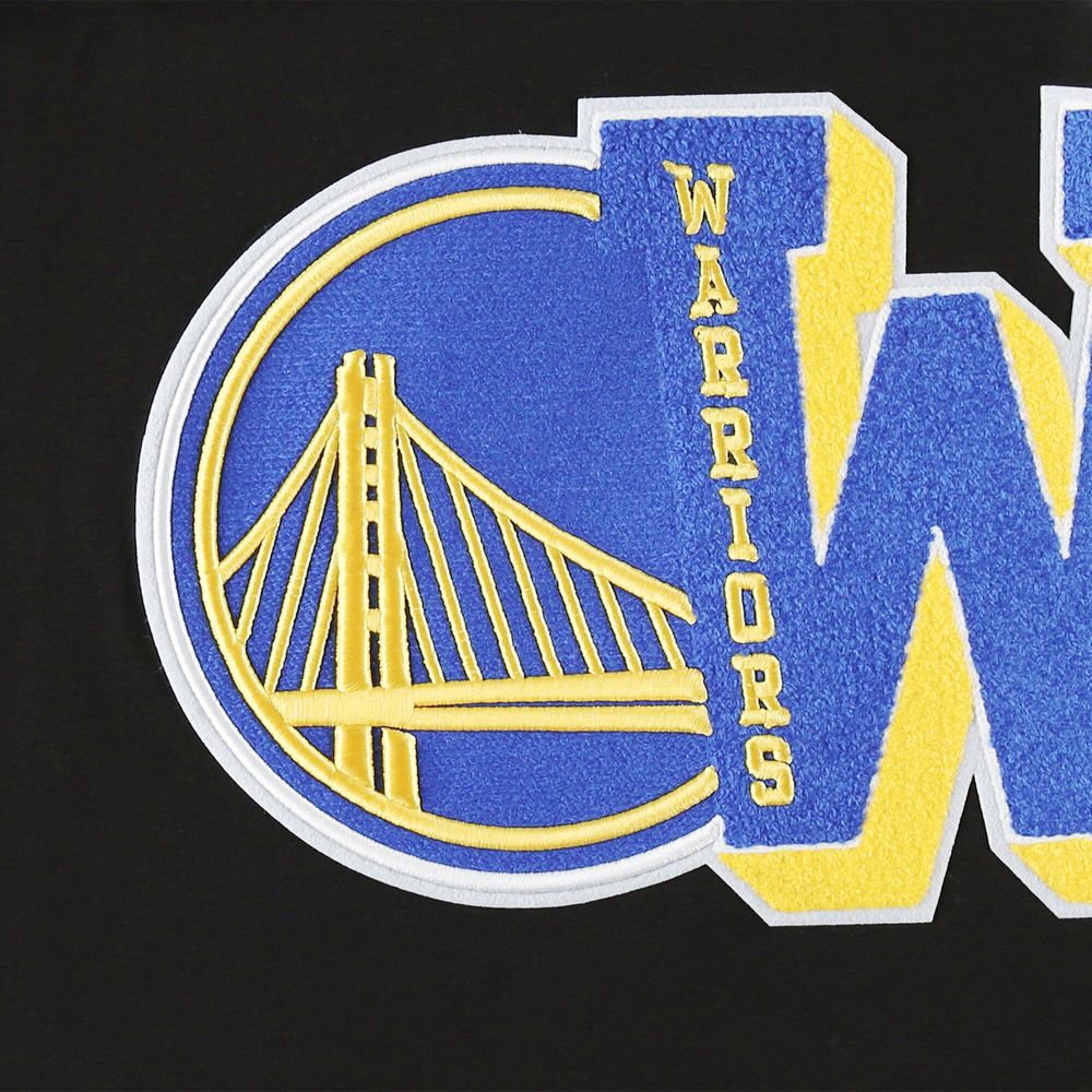 Men's Pro Standard Black Golden State Warriors Mash Up Capsule T-Shirt