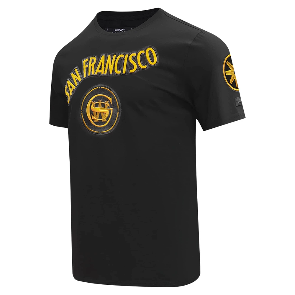 Men's Pro Standard Black Golden State Warriors T-Shirt