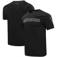 Men's Pro Standard Black Golden State Warriors Wordmark T-Shirt