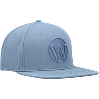 Casquette Snapback ton sur ton Pro Standard Blue Golden State Warriors pour hommes