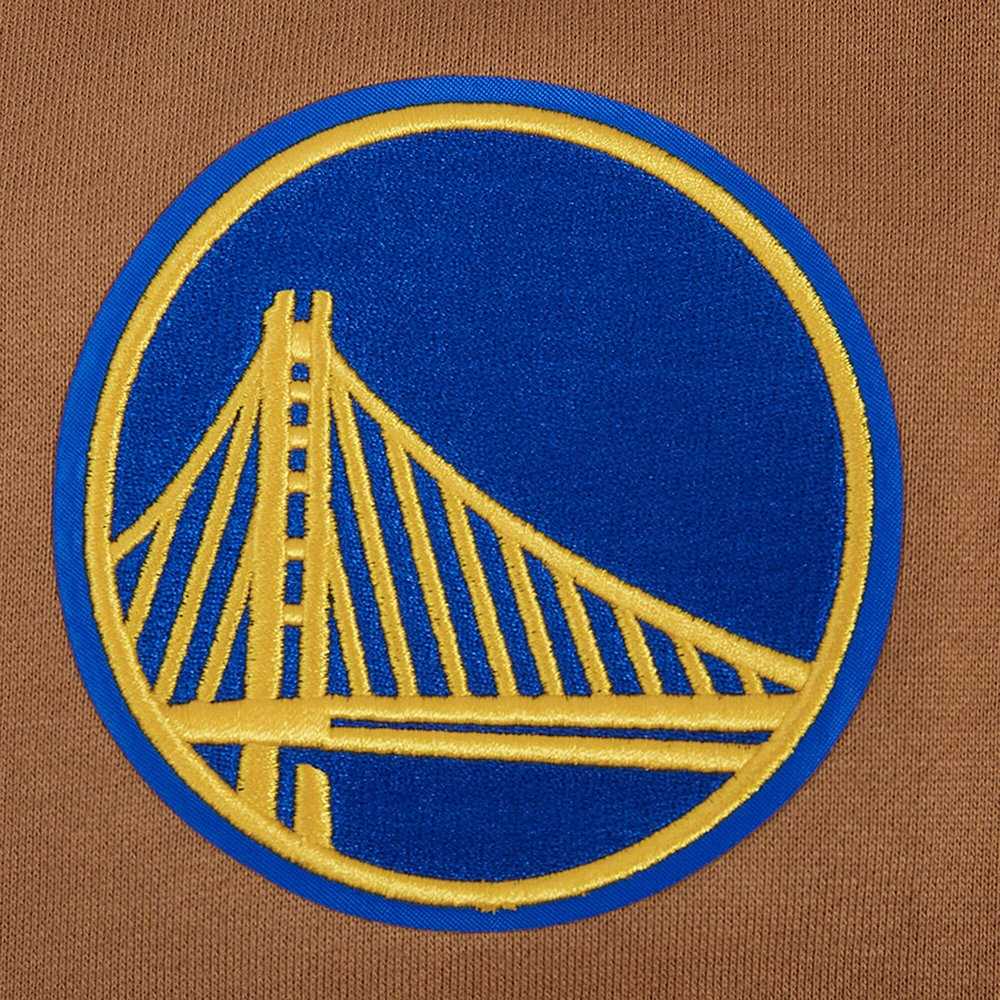 Sweat à capuche Pro Standard marron Golden State Warriors Paint the City pour homme