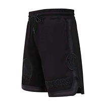 Pro Standard Golden State Warriors Triple Black pour homme - Short