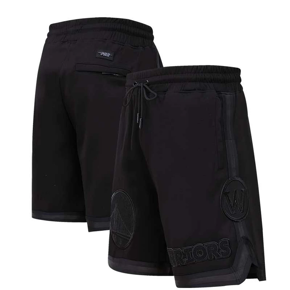 Pro Standard Golden State Warriors Triple Black pour homme - Short