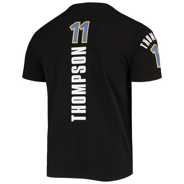 T-shirt de l'équipe du 75e anniversaire des Golden State Warriors Pro Standard Klay Thompson noir pour homme