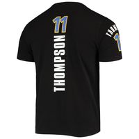 Men's Pro Standard Klay Thompson Black Golden State Warriors 75th Anniversary Team T-Shirt