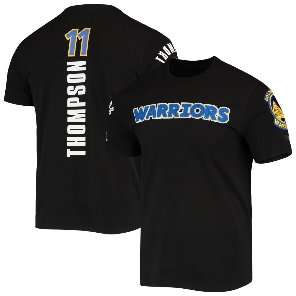 Men's Pro Standard Klay Thompson Black Golden State Warriors 75th Anniversary Team T-Shirt