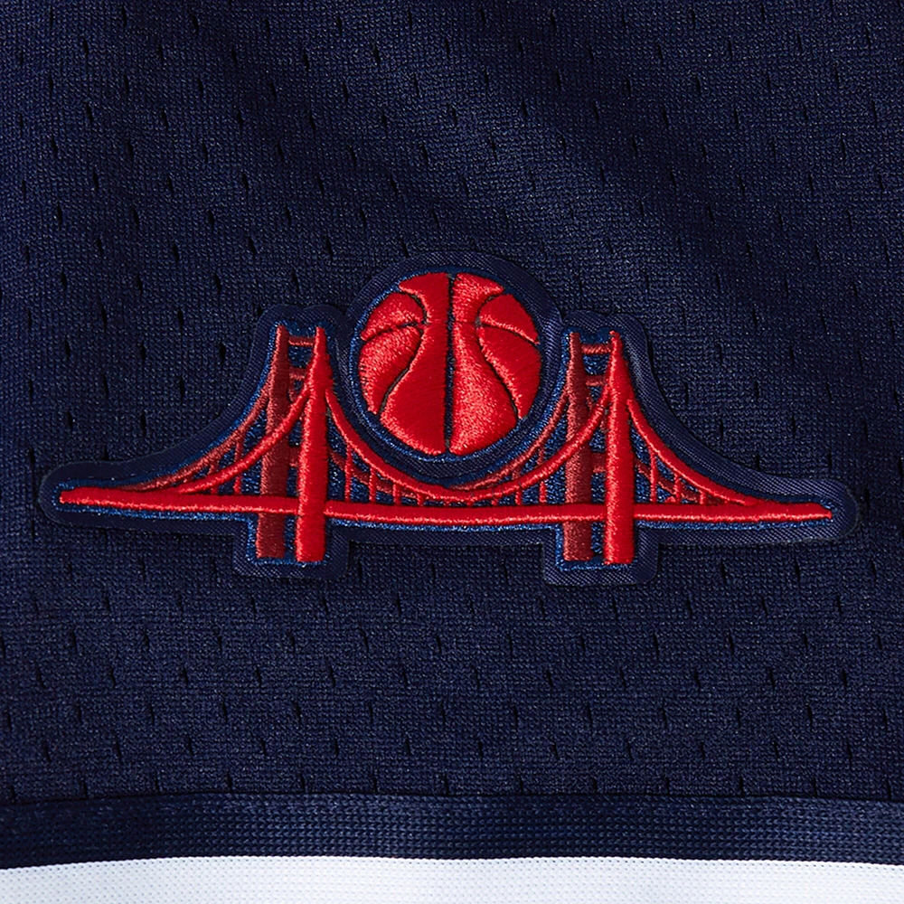 Men's Pro Standard Navy Golden State Warriors 2024/25 City Edition Mesh Baseball Jersey