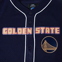 Men's Pro Standard Navy Golden State Warriors 2024/25 City Edition Mesh Baseball Jersey