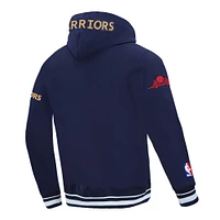 Men's Pro Standard Navy Golden State Warriors 2024/25 City Edition Pullover Hoodie