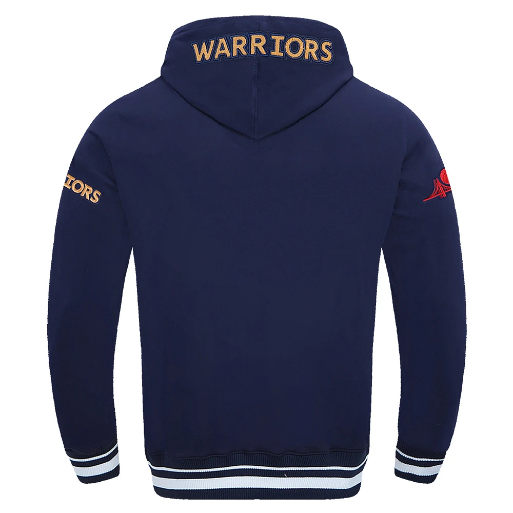 Men's Pro Standard Navy Golden State Warriors 2024/25 City Edition Pullover Hoodie