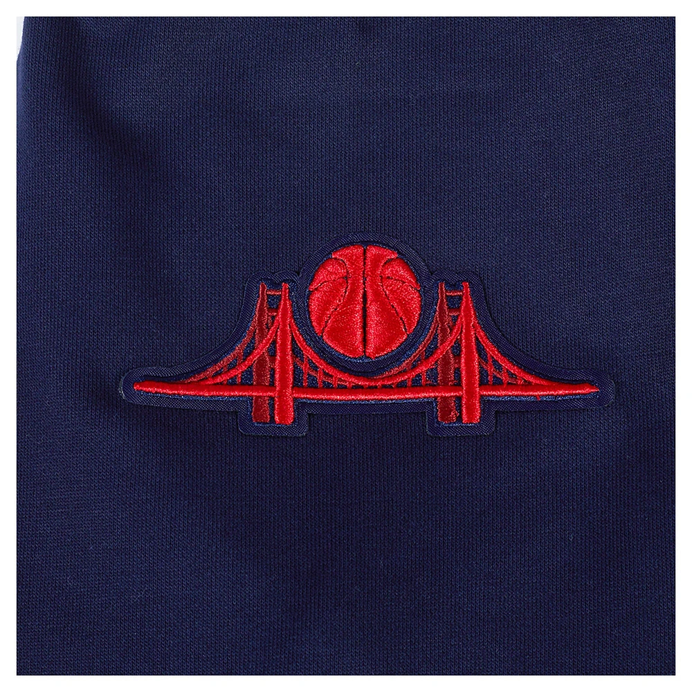 Men's Pro Standard Navy Golden State Warriors 2024/25 City Edition Pullover Hoodie