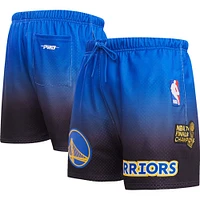 Short en maille ombrée Pro Standard violet/royal Golden State Warriors pour homme