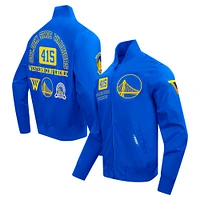 Men's Pro Standard Royal Golden State Warriors Area Code Full-Zip Jacket