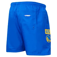 Men's Pro Standard Royal Golden State Warriors Area Code Shorts