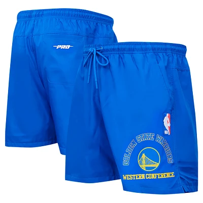 Short Pro Standard Royal Golden State Warriors Area Code pour homme