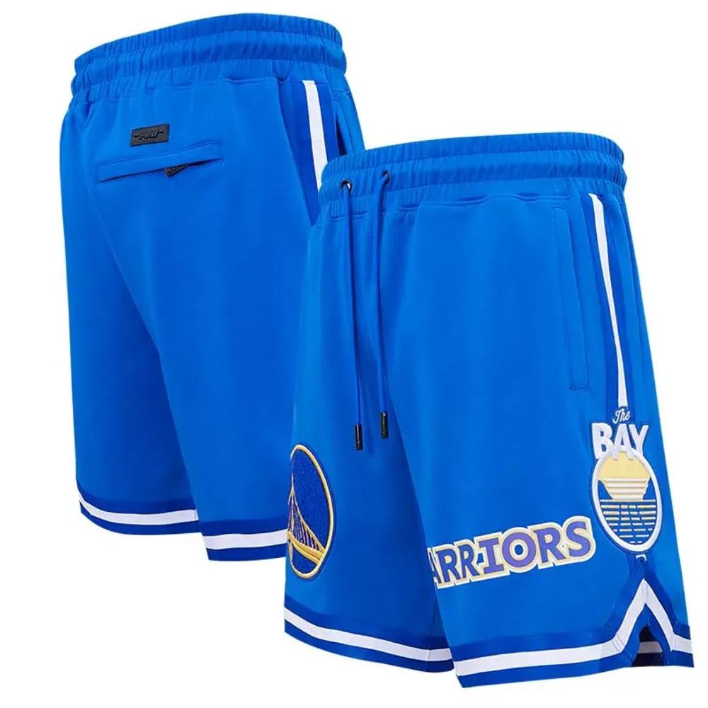 Pro Standard Royal Golden State Warriors Classic Chenille pour homme - Short