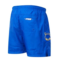 Men's Pro Standard Royal Golden State Warriors Woven - Shorts