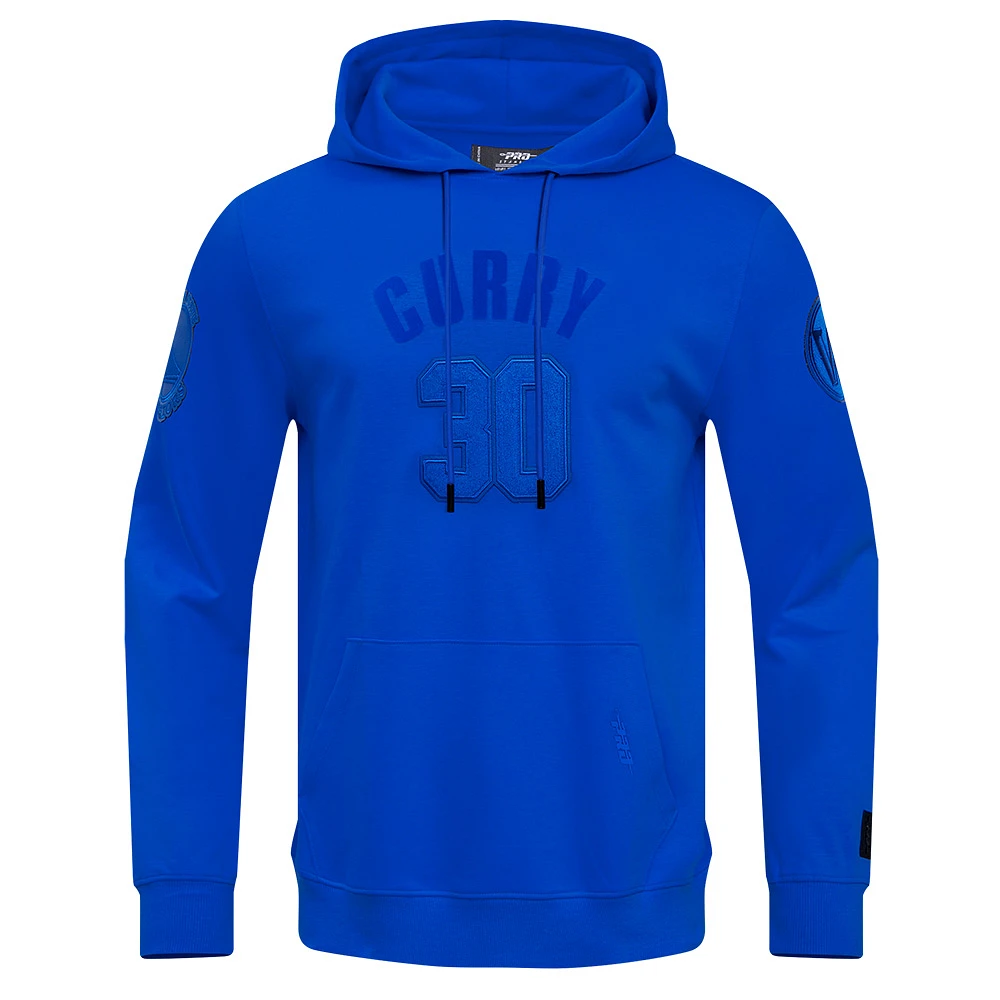 Pro Standard Stephen Curry Royal Golden State Warriors - Pull à capuche triple ton pour homme