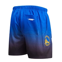 Men's Pro Standard Stephen Curry Royal/Black Golden State Warriors Ombre Name & Number Shorts