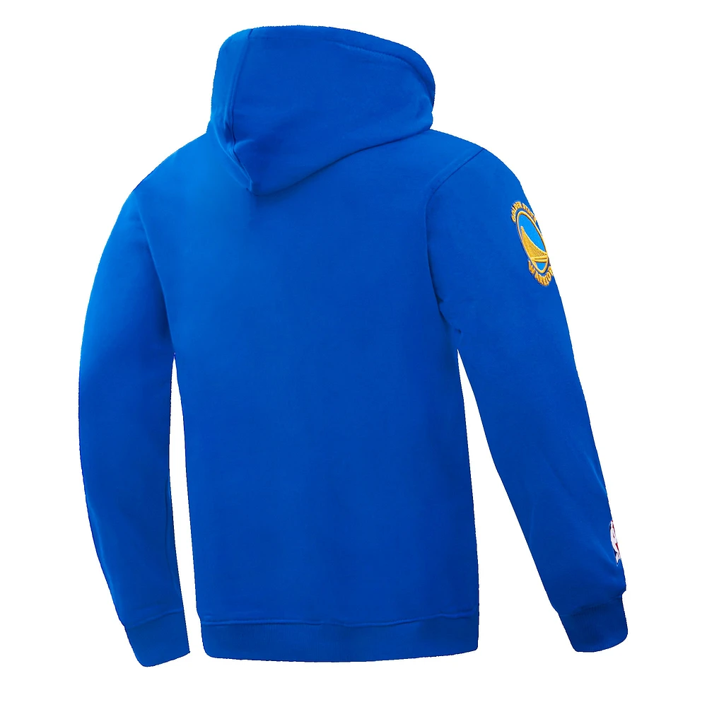 Men's Pro Standard Stephen Curry Royal Golden State Warriors Player Yearbook Pullover Hoodie
