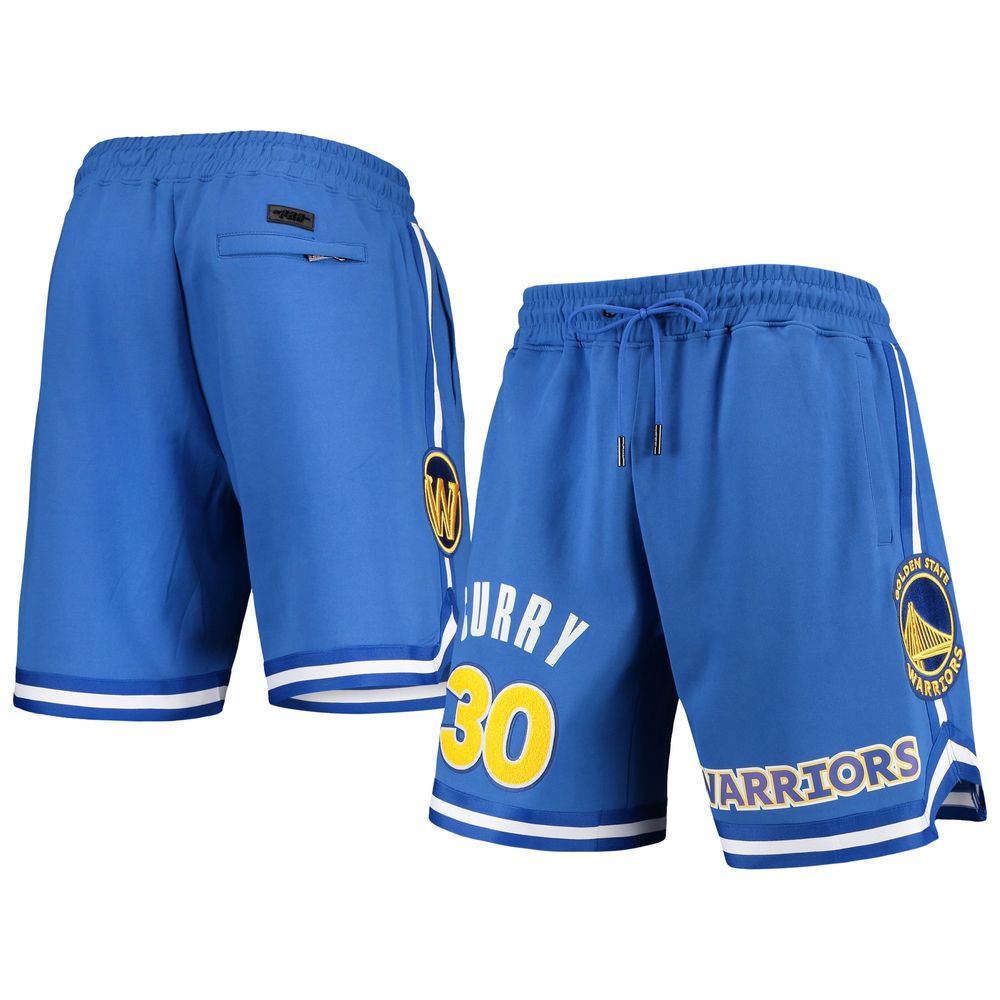 Men's Pro Standard Stephen Curry Royal Golden State Warriors Team Player Shorts