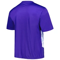 Men's Purple Golden State Warriors Sublimated T-Shirt