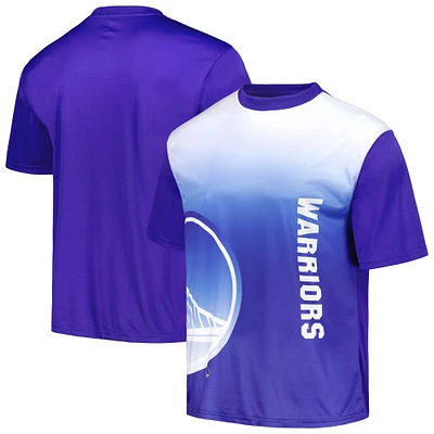 Men's Purple Golden State Warriors Sublimated T-Shirt