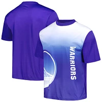 Men's Purple Golden State Warriors Sublimated T-Shirt