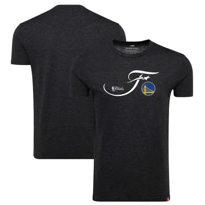 Golden State Warriors Sportiqe 2022 NBA Finals Comfy T-Shirt - Black