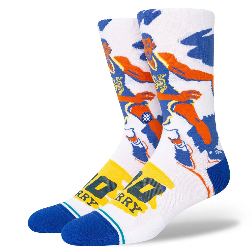 Los Angeles Lakers Blue Hardwood Classic Crew Socks