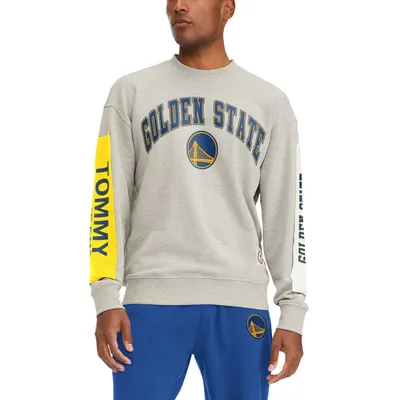 Golden State Warriors Tommy Jeans James Patch Pullover Sweatshirt - Gray