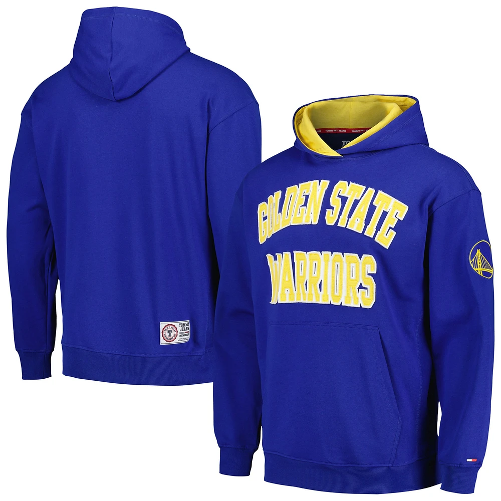 Sweat à capuche Tommy Jeans Royal Golden State Warriors Greyson pour hommes