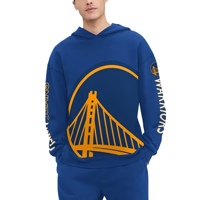 Sweat à capuche Tommy Jeans bleu Golden State Warriors Kenny pour hommes