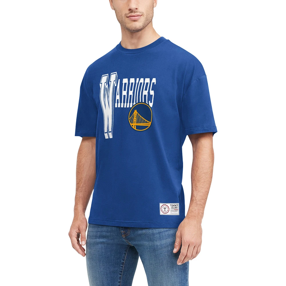 Men's Tommy Jeans Royal Golden State Warriors Mel - T-Shirt