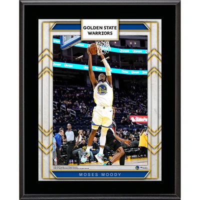 Moses Moody Golden State Warriors 10.5" x 13" Sublimated Player Plaque