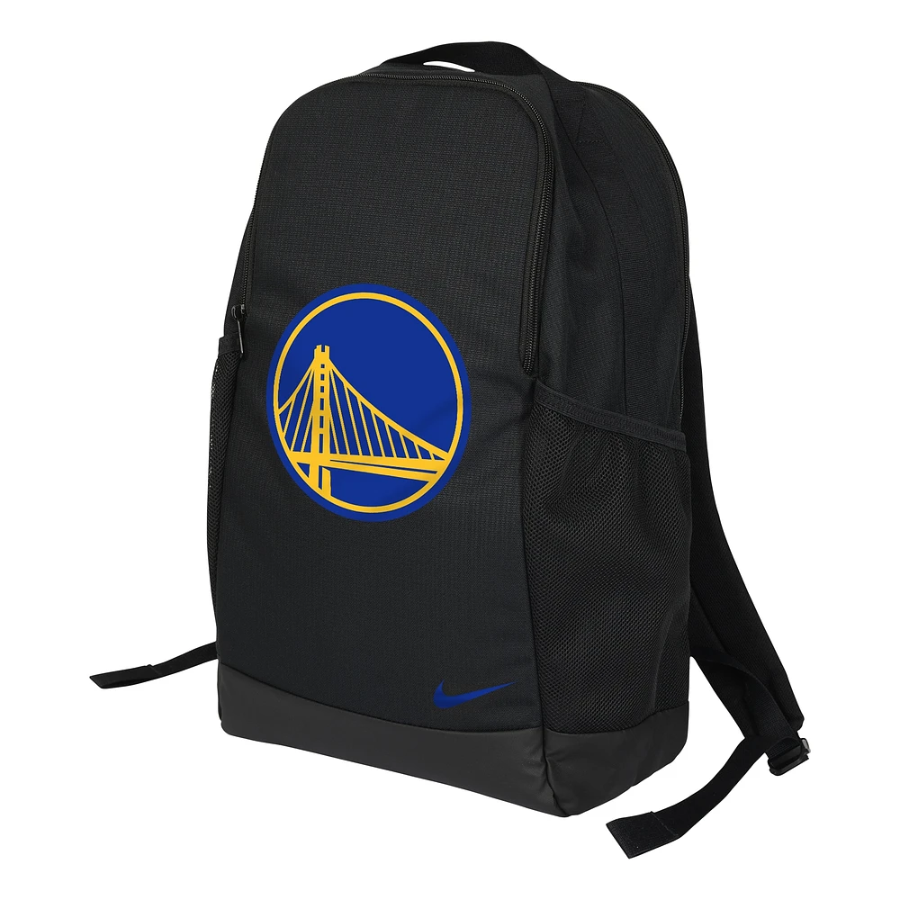 Nike Black Golden State Warriors Brasilia Backpack