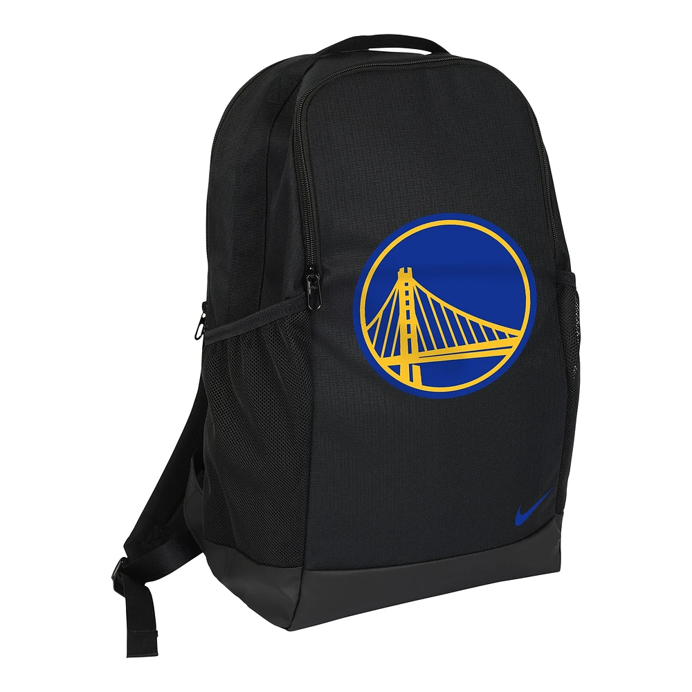 Nike Black Golden State Warriors Brasilia Backpack