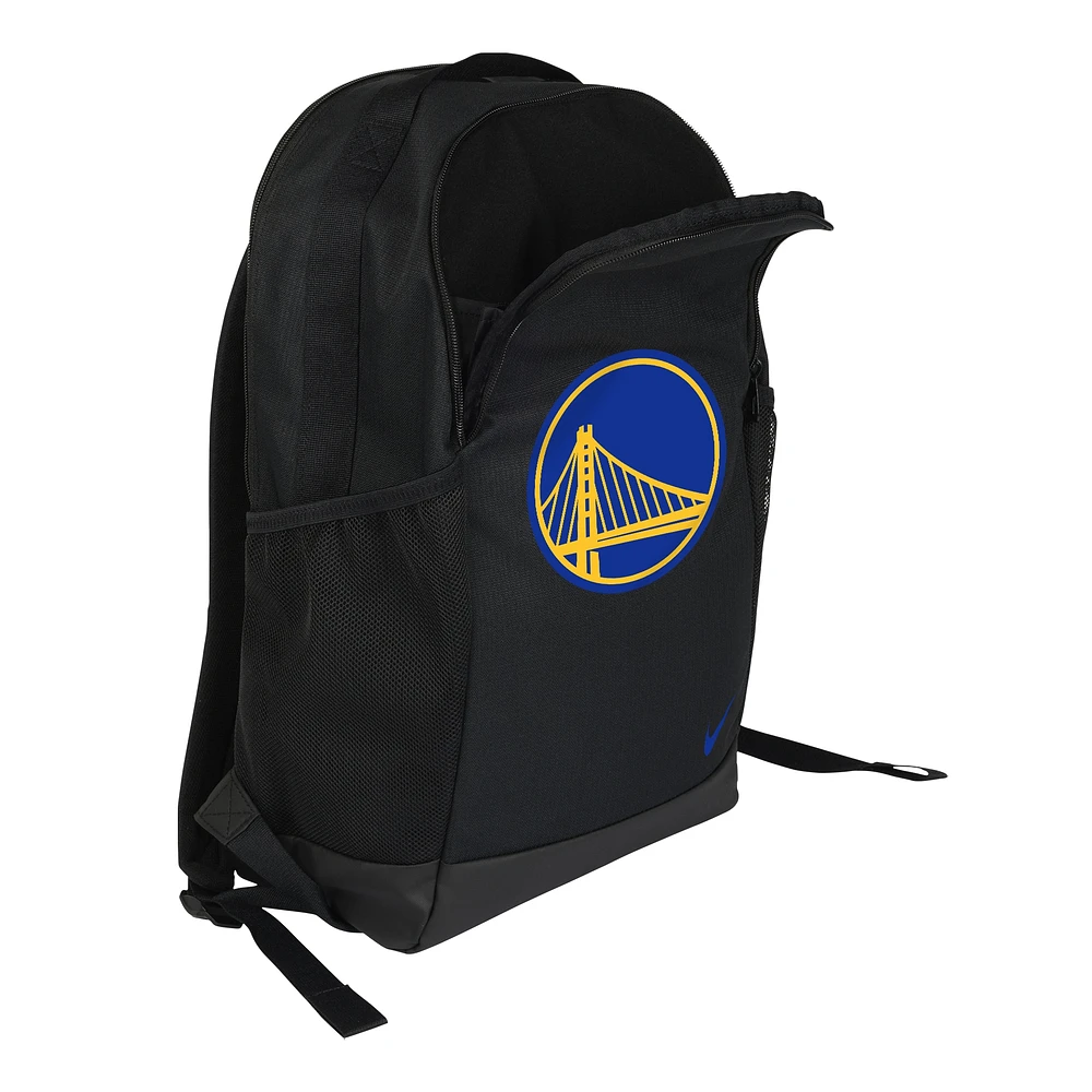 Nike Black Golden State Warriors Brasilia Backpack