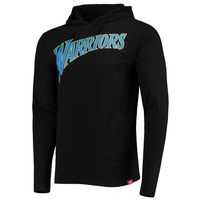 Sportiqe Black Golden State Warriors Rowan Tri-Blend Pullover Hoodie