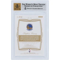 Stephen Curry Golden State Warriors Autographed 2017-18 Panini Flawless Ruby Relic #VP-SC #15/15 BGS Authenticated 9/10 Card - 9.5,9,9,9.5 Subgrades