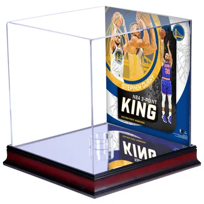 Stephen Curry Golden State Warriors Fanatics Authentic Mahogany NBA All-Time 3-Point Leader Sublimated Basketball Display Case