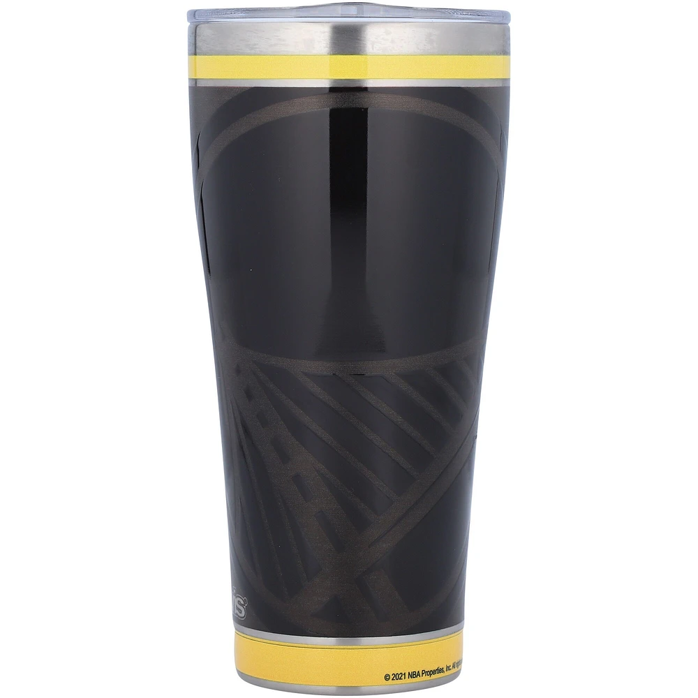 Tervis Golden State Warriors 30oz. Blackout Stainless Steel Tumbler