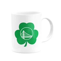 The Sports Vault White Golden State Warriors 2021 St. Patrick's Day - 11oz. Coffee Mug 2-Pack