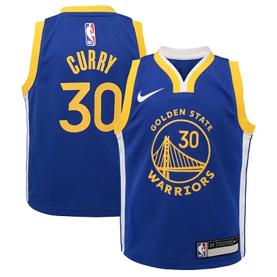 Toddler Nike Stephen Curry Royal Golden State Warriors Swingman Player Jersey - Icon Edition