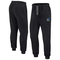 Unisex Fanatics Black Golden State Warriors Elements Super Soft Fleece Jogger