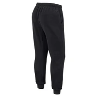 Pantalon de jogging en polaire super doux unisexe Fanatics noir Golden State Warriors Elements