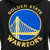 Sweat à capuche unisexe FISLL x Benny Gold Black Golden State Warriors Statement Edition entièrement zippé