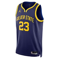 Unisex Jordan Brand Draymond Green Navy Golden State Warriors Swingman Jersey - Statement Edition